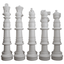 MegaChess MegaChess 49" Chess Set - White Side Only