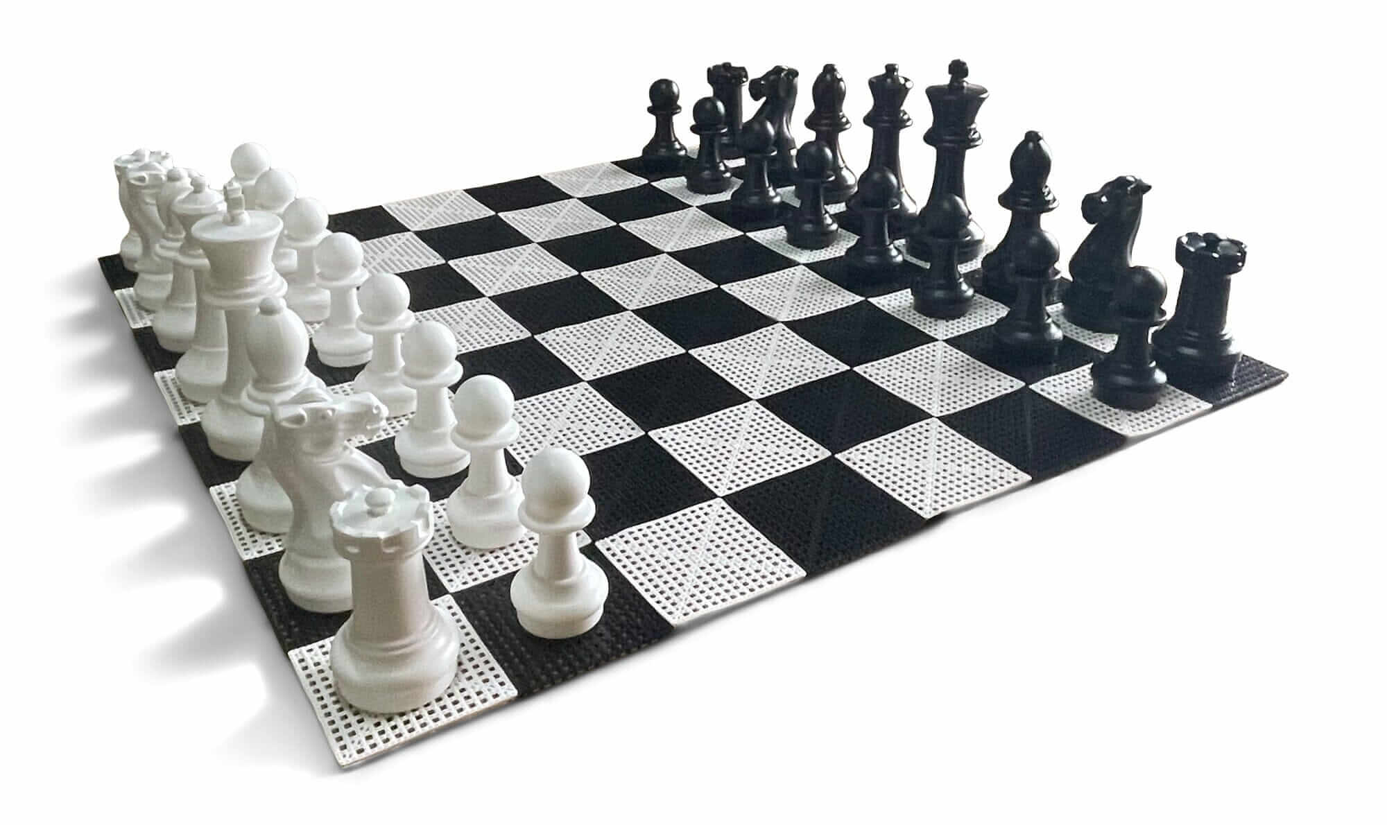 MegaChess MegaChess Commercial Grade Rollup Chessboard with 8 Inch Squares