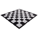 megachess-usd MegaChess Quick-Fold Nylon Giant Chess Mat With 4 Inch Squares