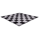 megachess-usd MegaChess Quick-Fold Nylon Giant Chess Mat with 8 Inch Squares